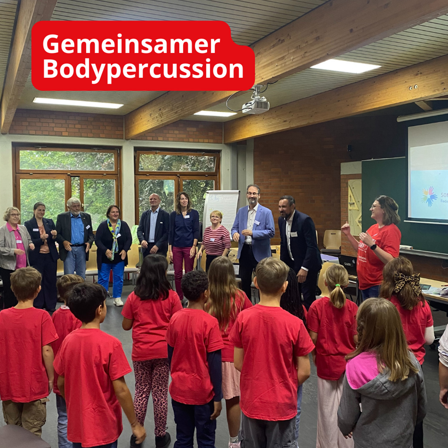 Gemeinsamer Bodypercussion